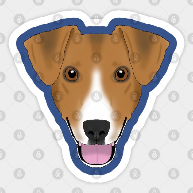 Jack Russell Terrier Sticker by childofthecorn